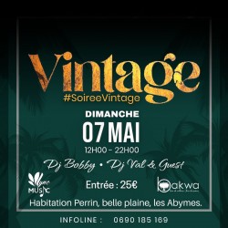 Soirée Vintage - 07Mai 2023